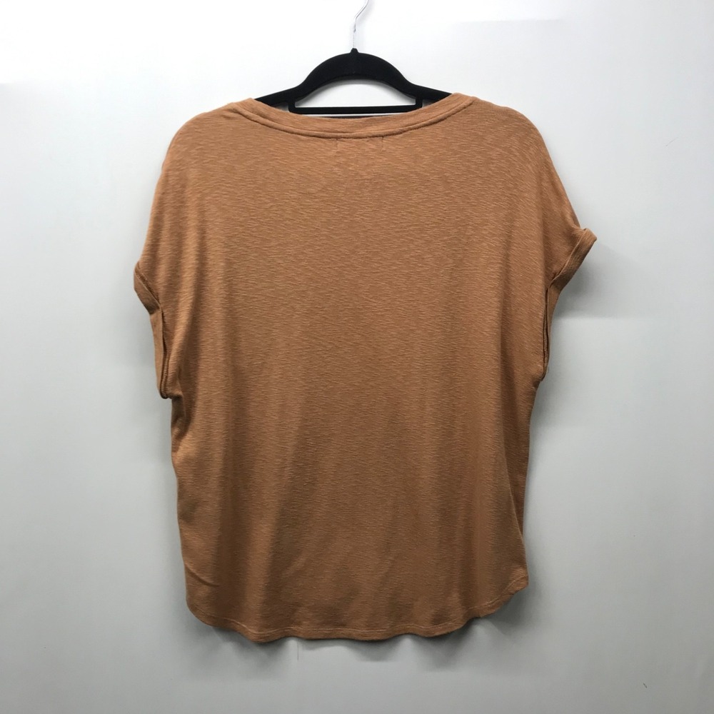 Marled Womens Shirt Size XL Short Sleeve Pullover Comfort Modal Chest Pocket Top - Picture 6 of 6